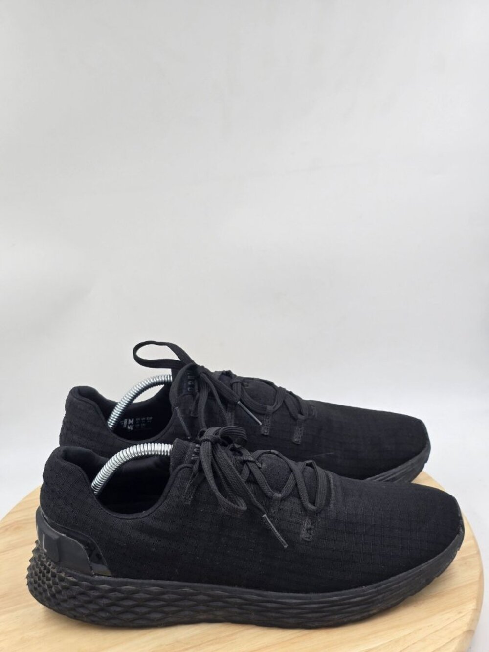 Nobull Allday Ripstop Runner Training  shoes black Mens sz 10.5 Womens sz 12